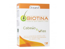 Imagen del producto Drasanvi Biotina 45 comprimidos 400mcg