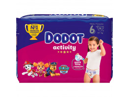 Imagen del producto Dodot Activity pañales bebé Talla 6 (+14 Kg) 36u