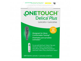 Imagen del producto One Touch Delica Plus lancetas 30g 25u