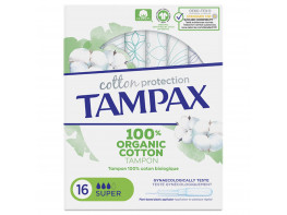 Imagen del producto Tampax tampones natural super 16 und