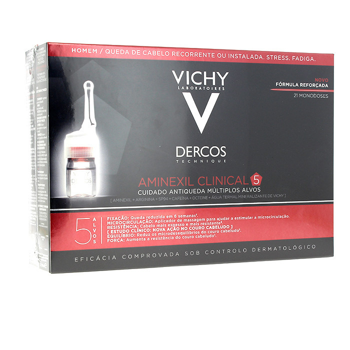 Imagen de Vichy Dercos Aminexil Clinical hombre 21 ampollas